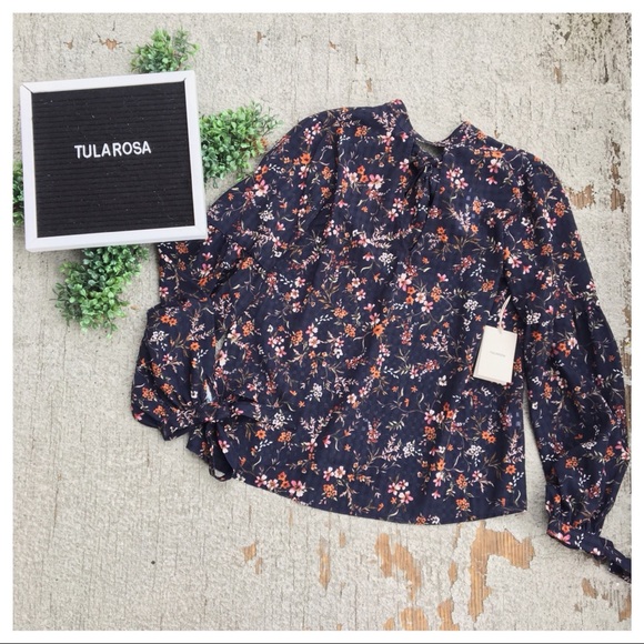 Tularosa Tops - NWT Tularosa Eli Blouse in Burlingame Floral